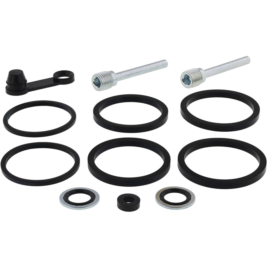 All Balls front caliper rebuild kit 41300103 for brake maintenance, includes components for brake caliper repair and replacement.
