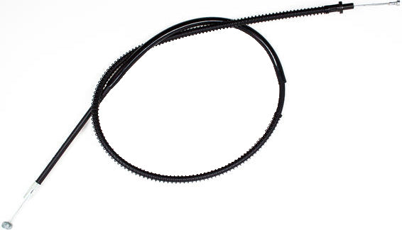 Motion Pro black vinyl clutch cable 70-5116 for motorcycle control systems, showing the flexible cable coiled in a natural position.