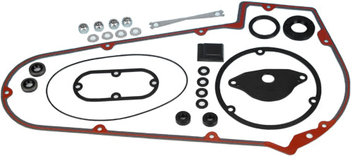 James Gasket primary cover gasket for Harley Big Twin late models, featuring 8 holes, part number 60540-70-K.