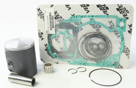 Vertex top end piston kit for KTM 66.35mm standard, includes piston and components for engine rebuild.