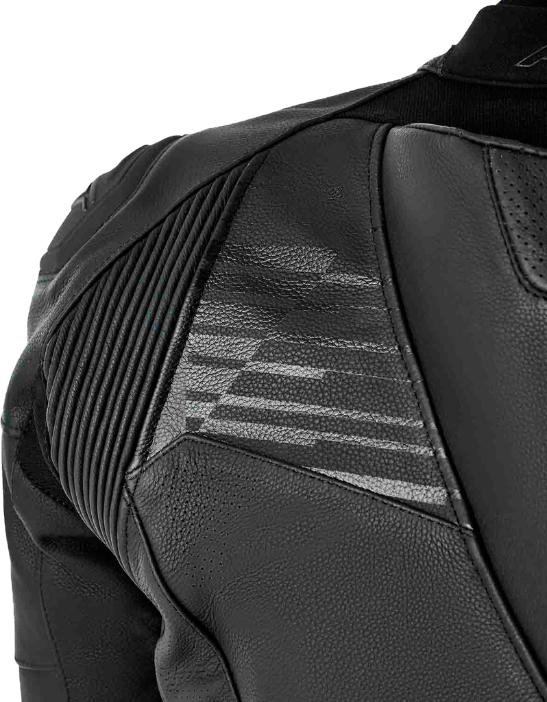 Tractech Evo D3o Jacket Black Leather 5x