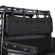 Load image into Gallery viewer, Classic Accessories UTV double rifle case in black with padded compartments and zipper closure, designed for secure firearm transport.
