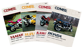Clymer repair manual for Honda GL1000 and GL1100 motorcycles, showing booklet cover with detailed repair instructions.
