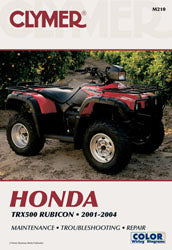 Clymer HON TRX500 Rubicon repair manual, tools guide, detailed instructions, and illustrations for maintenance and repair.