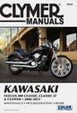 Clymer repair manual for Kawasaki Vulcan 900 motorcycle, detailed tools guide with illustrations and repair instructions.