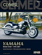 Charger l'image dans la galerie, Clymer Repair Manual for Yamaha Road Star 27-M282 motorcycle, detailed tools guide with diagrams and repair instructions