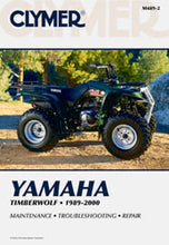 Charger l'image dans la galerie, Clymer repair manual for Yamaha YFB250 ATV, showing detailed diagrams and instructions on the cover.