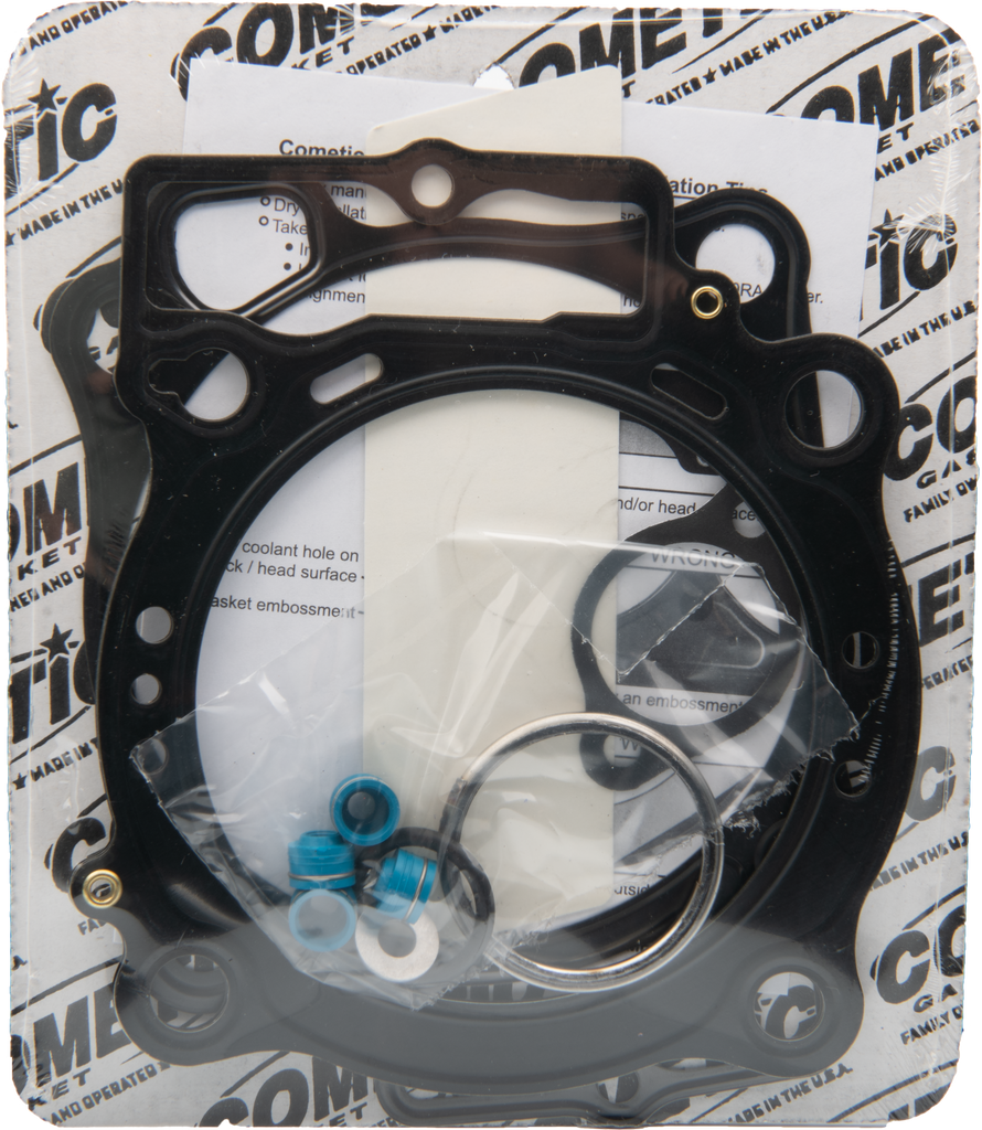 Cometic engine top end gasket kit with 96mm hon size, includes gaskets and seals for engine rebuild, part number 68-37330E.