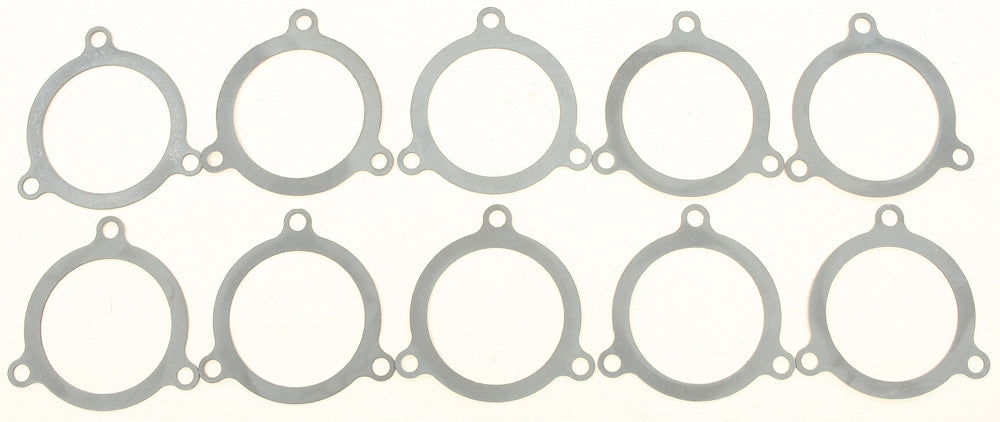 Cometic air filter element gasket for Twin Cam motorcycles, OE# 29645-08, shown on a clean surface.