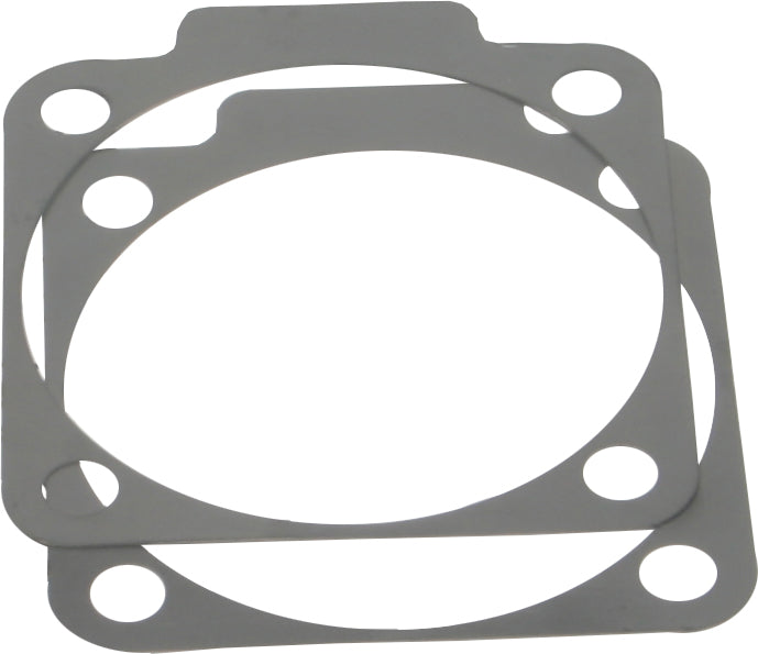 Cometic .020" base gasket set for Panhead and Shovelhead engines, includes two gaskets, shown in the image.