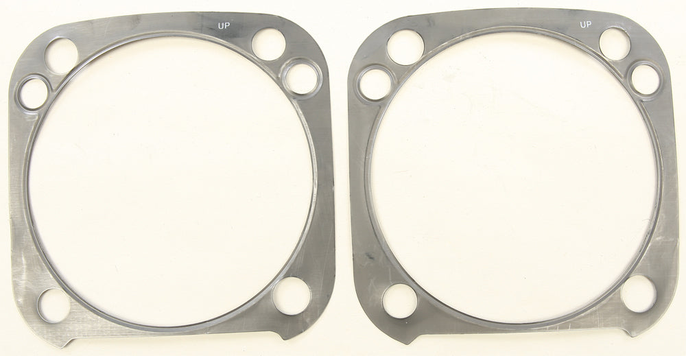 Cometic twin cam base gasket set with two .010 inch gaskets for 1999-2010 Harley Davidson engines, engine repair parts.