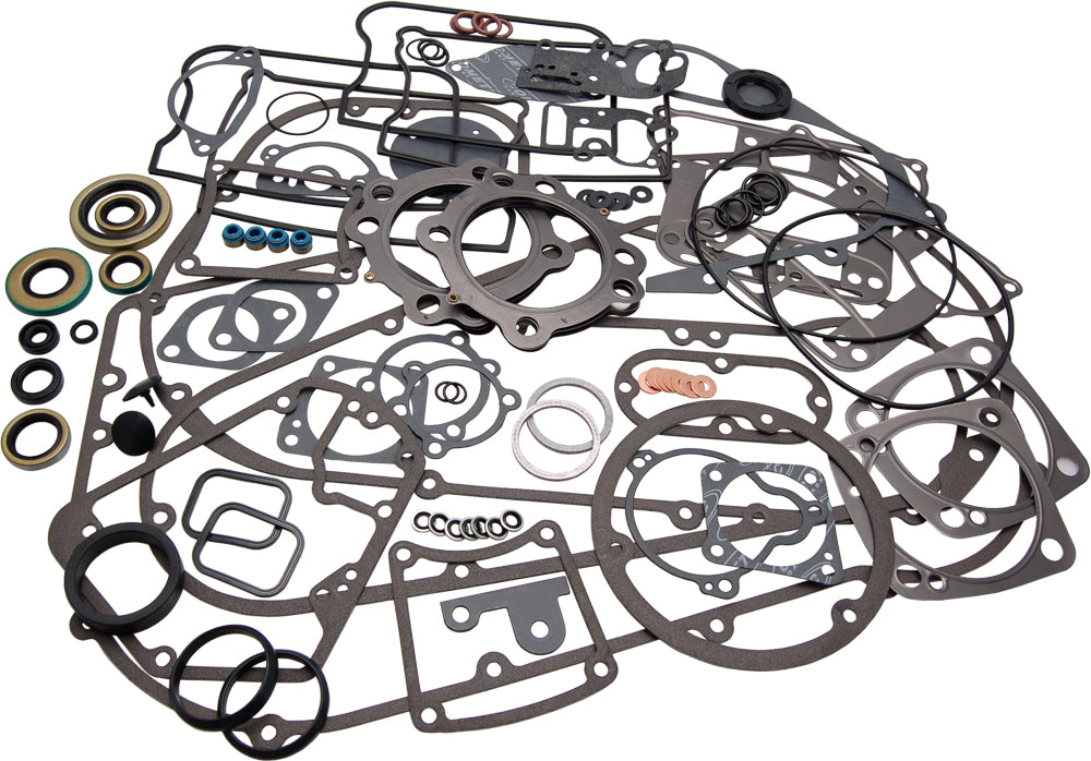 Cometic Complete Est Gasket Evo Big Twin Kit 68-9848F showing engine gaskets and seals for motorcycle engine repair.