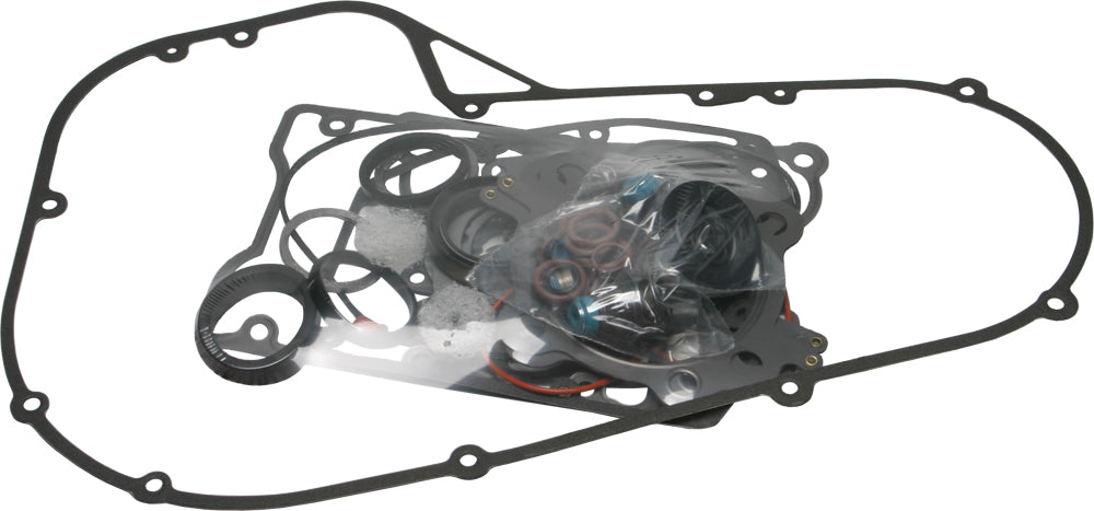 Cometic Complete Est Gasket Twin Cam Kit 68-10005 showing detailed gaskets and seals for motorcycle engine repair