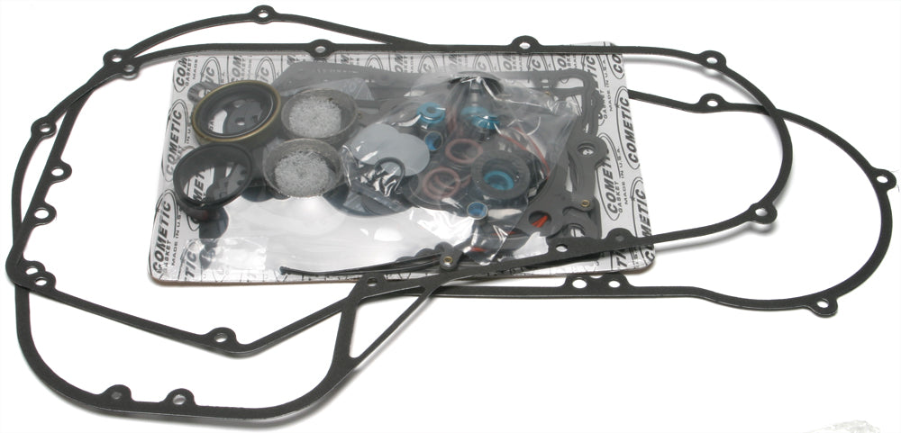 Cometic Complete Est Gasket Twin Cam Kit 68-9920 showing gaskets and seals for motorcycle engine rebuild.