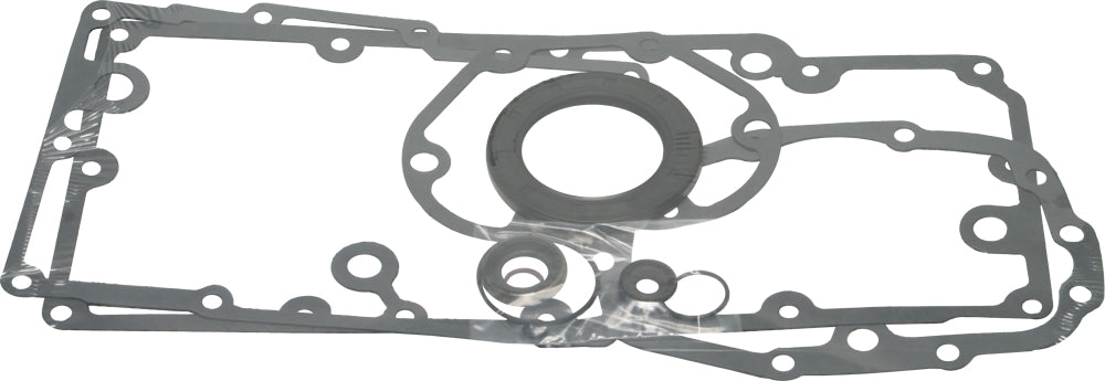 Cometic complete transmission gasket twin cam kit with OE#26072-99, includes gaskets and seals for engine transmission system.