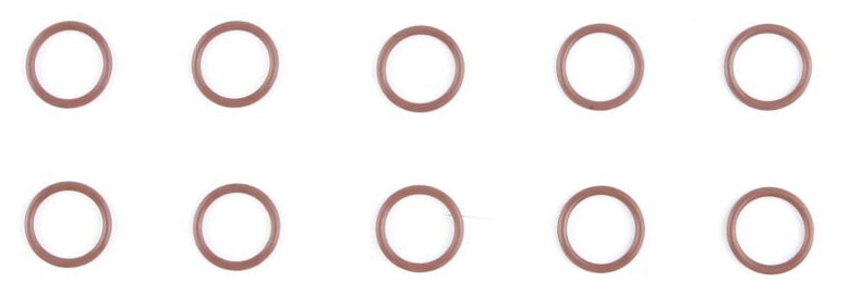 Cometic coolant manifold O-ring set with M8 gaskets and seals, shown in a 10-pack for engine cooling system repairs.