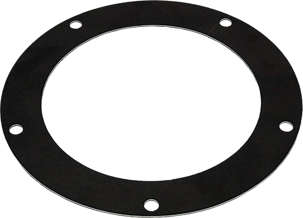 Cometic Derby Cover Gasket for Big Twin motorcycle, OE# 25416-99C, shown on a motorcycle engine in the image.