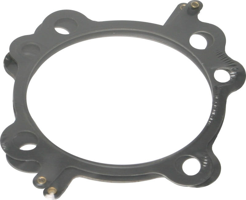 Cometic Twin Cam head gasket set with two .030-inch gaskets, precision-engineered for motorcycle engine sealing.