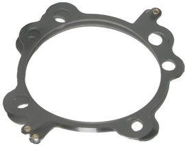 Cometic twin cam head gasket set with 4.250-inch bore, includes two gaskets for engine sealing and performance.