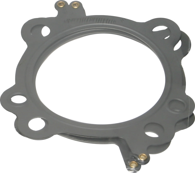 Pair of Cometic stock bore twin cam head gaskets with OE part number 16775-99, showing the gasket details and sealing surface.