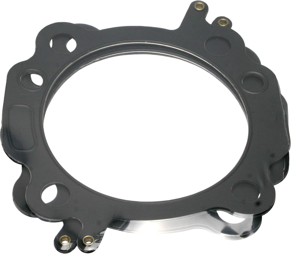 Cometic twin cooled head gaskets, 4-inch size, .040-inch thickness, set of 2, for engine sealing and gasket replacement.