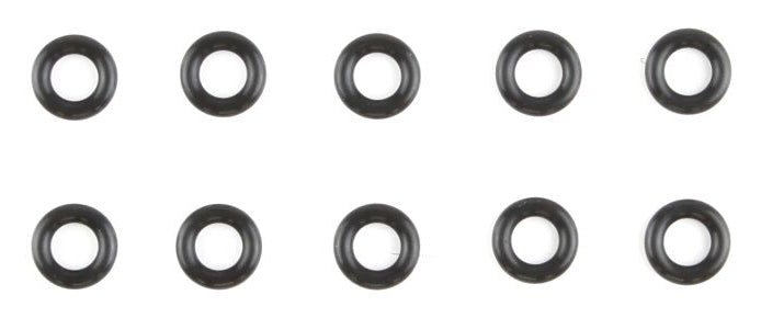 Set of 10 orange Cometic injector O-Rings for M8 fuel injectors, OE#91800058-O, gasket and seal replacement for automotive engines.
