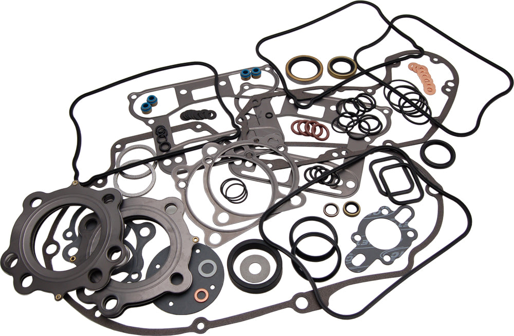 Cometic inner rocker gasket set for Evo Sportster, includes five gaskets with OE#17358-84, black rubber seals.