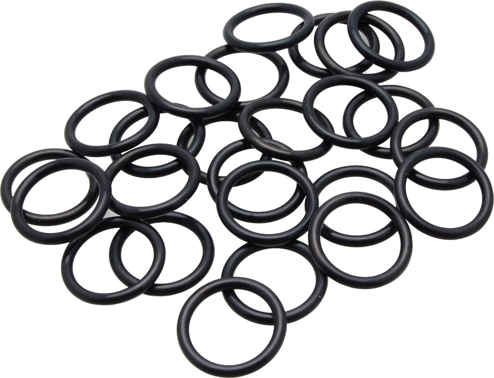 Cometic twin cam pushrod cover O-ring gasket, OE#11132, for motorcycle engine seals, shown in close-up image.