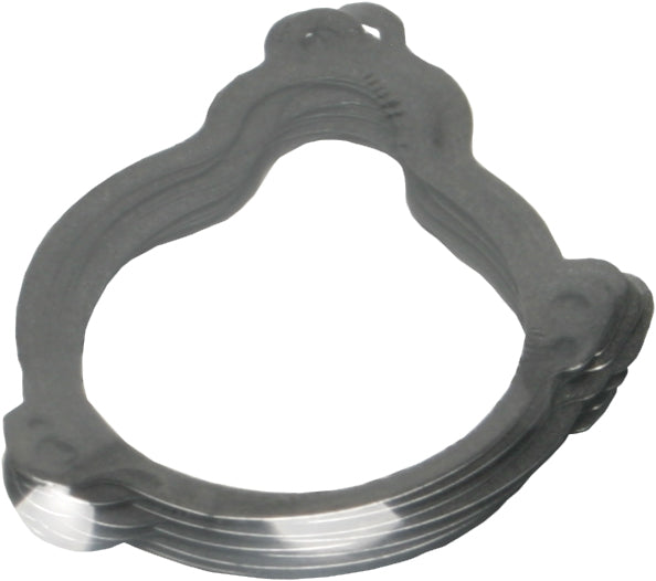 Cometic Evo 10 starter shaft housing gasket, OEM#31321-80, for engine sealing and repair, displayed on a clean background.