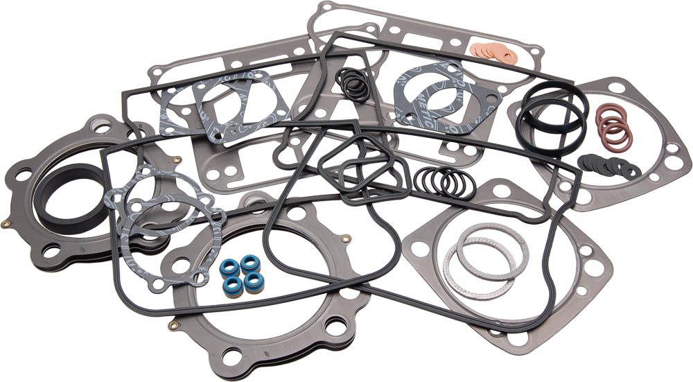 Cometic top end gasket kit for Evo Sportster engines, includes sealing gaskets and seals for engine top end repair