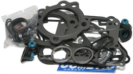 Cometic top end gasket kit for Evo Sportster motorcycle, includes engine seals and gaskets for engine top end repair.