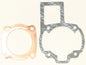 Cometic top end gasket kit for 52mm Suzuki engines, including gaskets and seals, suitable for engine repair and maintenance.