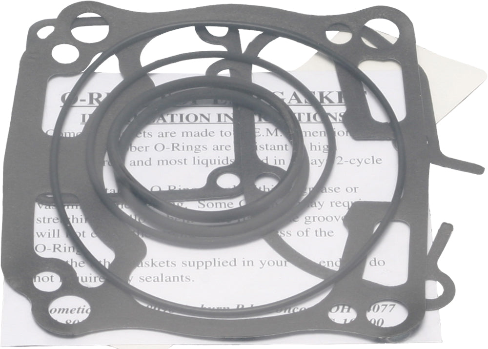 Cometic top end gasket kit for Kawasaki and Suzuki 59mm engines, includes gaskets and seals for engine rebuilds