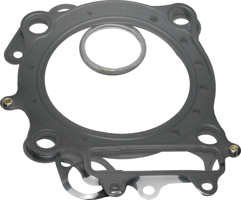 Cometic top end gasket kit with gaskets and seals, designed for engine repair, shown in a detailed view.