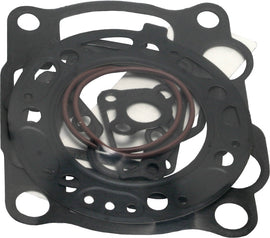 Cometic top end gasket kit with 68.5mm gaskets and seals for Kawasaki engines, part number 68-7155, in black and metallic finish.