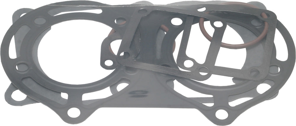 Cometic Top End Gasket Kit 68-7365 with gaskets and seals for engine top end rebuild, detailed view of gasket components.
