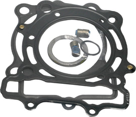 Cometic top end gasket kit with 77mm gaskets for Kawasaki and Suzuki engines, includes seals and gaskets for engine rebuild.