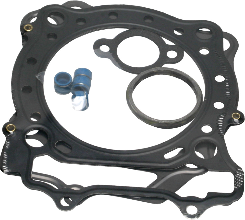 Cometic top end gasket kit for Suzuki engines, includes 97mm gaskets and seals, shown in the image.