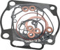 Cometic top end gasket kit for Kawasaki engines, includes gaskets and seals for engine repair and sealing.
