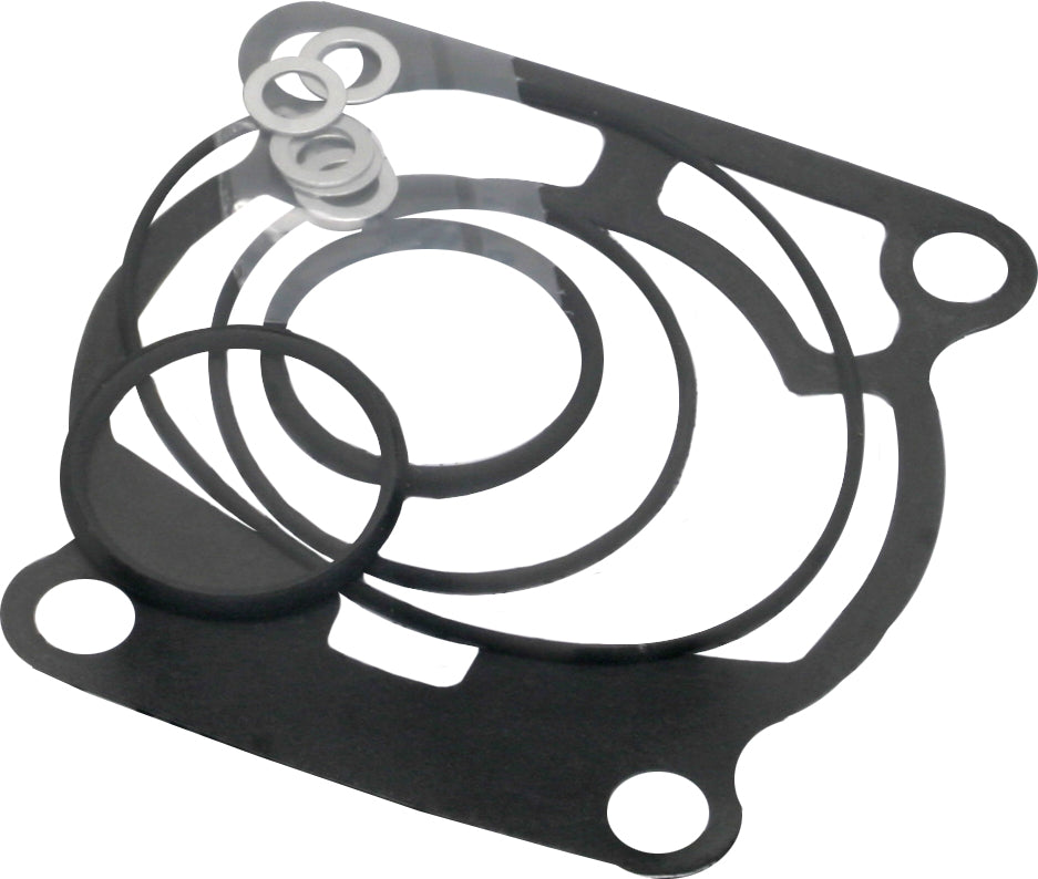 Cometic top end gasket kit for KTM engines, includes gaskets and seals for engine top end repair.