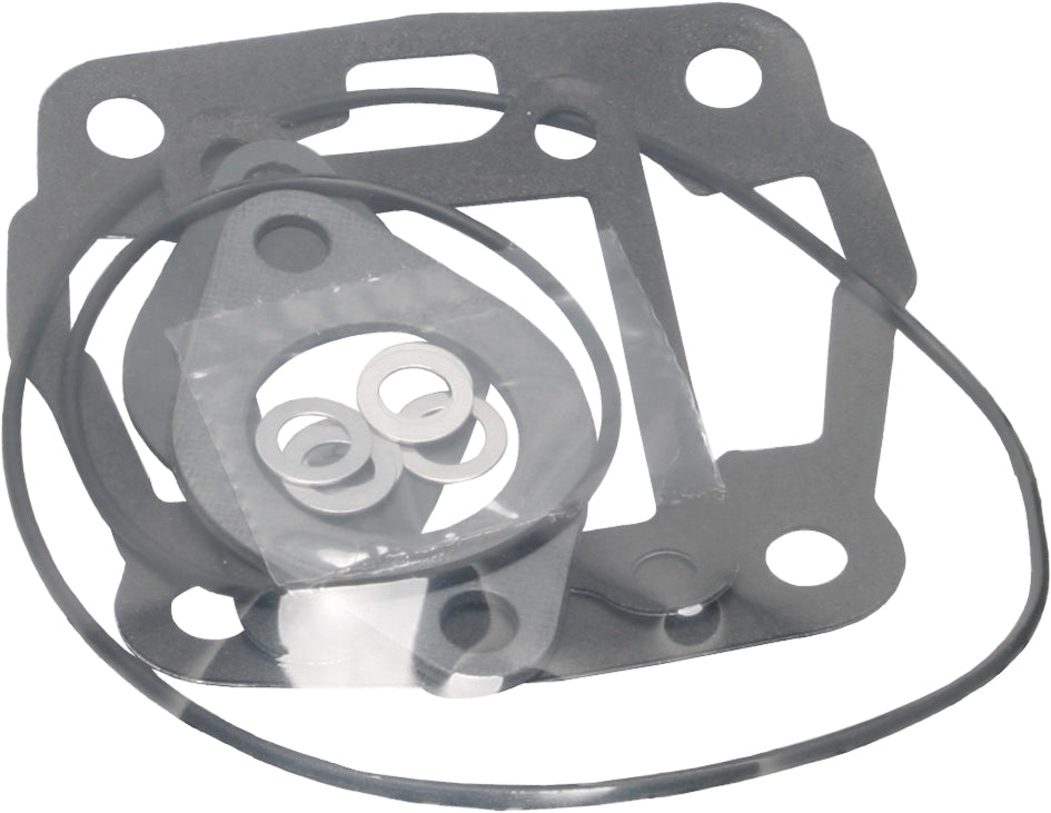 Cometic top end gasket kit for KTM motorcycle, includes gaskets and seals for engine rebuild, in sealed packaging.