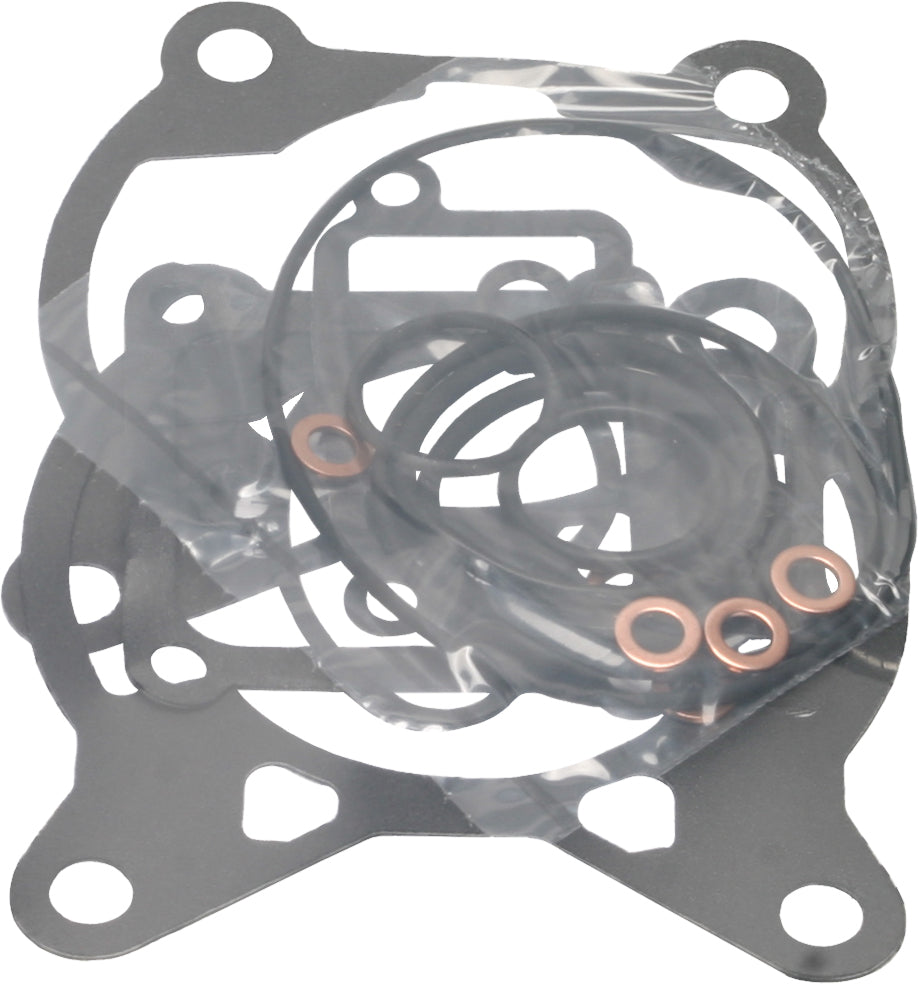 Cometic top end gasket kit for KTM motorcycle, featuring gaskets and seals for engine repair and maintenance.