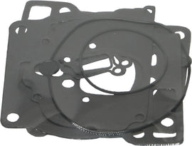 Cometic top end gasket kit for KTM motorcycles, including gaskets and seals, shown with various gasket components.