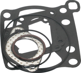 Cometic top end gasket kit for Suzuki engine, includes gaskets and seals for engine rebuild or repair.