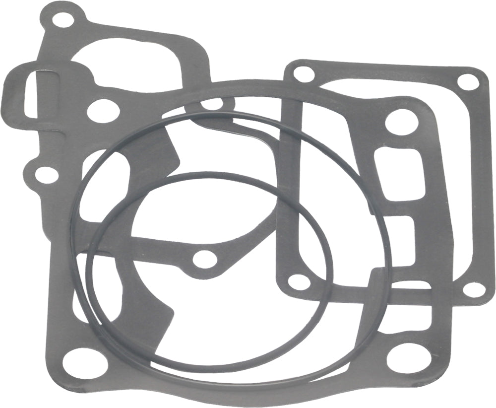 Cometic top end gasket kit for Suzuki engines, includes gaskets and seals for engine repair and sealing.