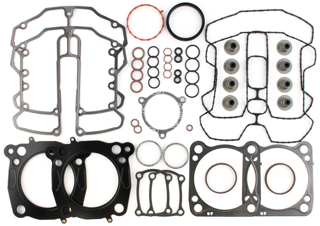 Cometic top end gasket kit M8 3.937 inch 107cc .040 inch height for engine sealing, OE# 25700729, includes gaskets and seals.