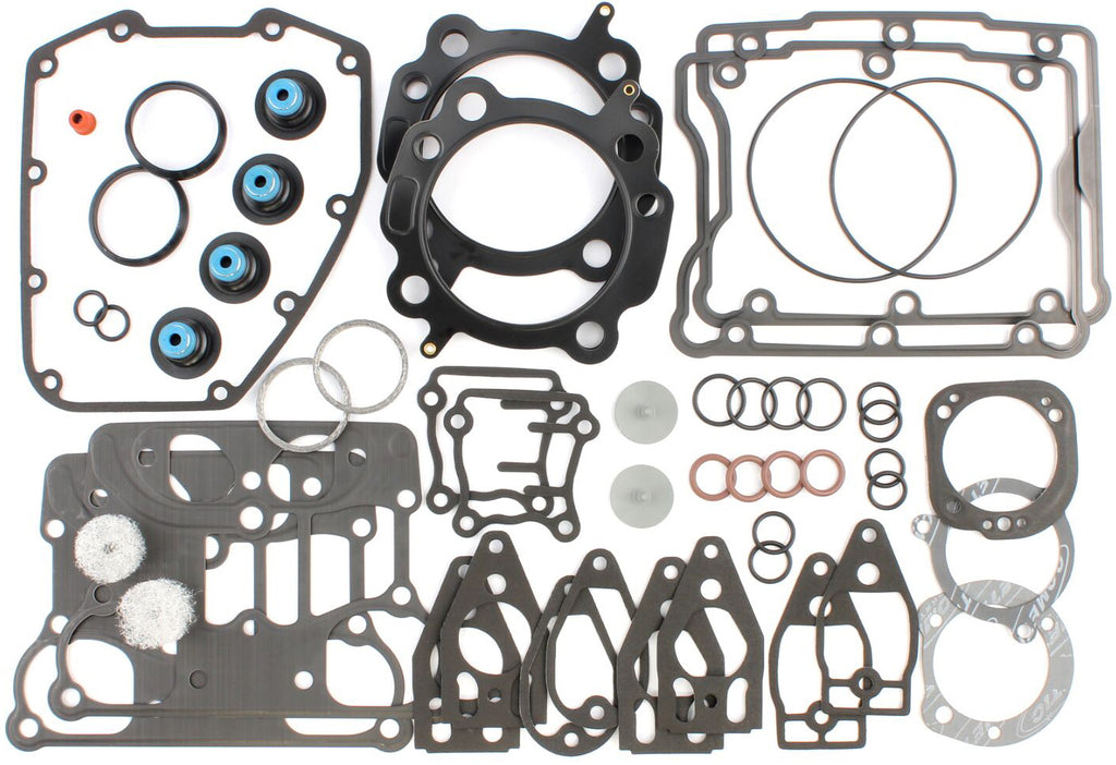 Cometic top end twin cooled gasket kit for 103-inch engines, includes .040-inch head gaskets and seals, model 68-10170.