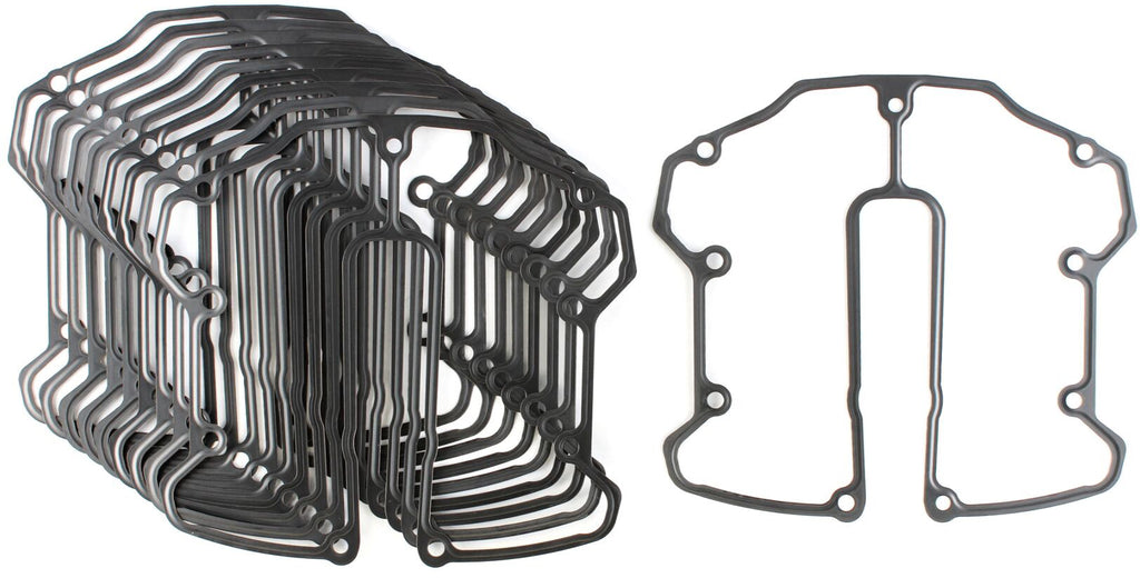 Cometic upper rocker gasket M8 .020 inch thickness for engine, 10-pack, showing rubber seal and gasket details.