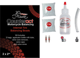Counteract Balancing Bead DIY Kit with two 2oz bags for tire and wheel balancing accessories, brand Counteract.