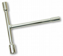 Load image into Gallery viewer, Cruztools 3-Way T-Handle Wrench 57-00219 shown with durable metal T-shaped handle and versatile wrench head for mechanical work